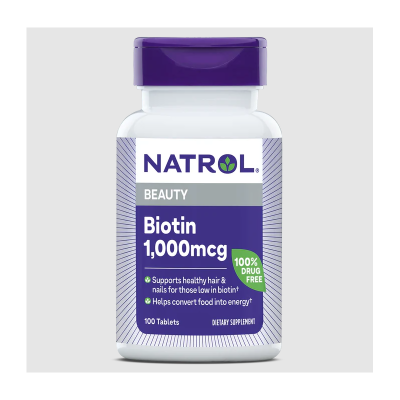 Натрол Биотин 1000 мкг х 100 таблетки | Natrol Biotin