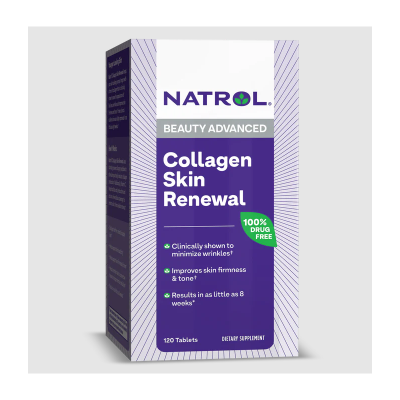 Натрол КОЛАГЕН Колагенови пептиди х 120 капсули | Natrol Collagen Skin Renewal