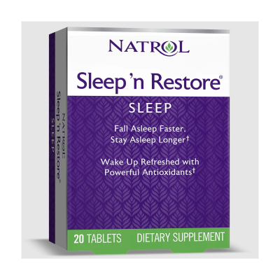 Натрол СЛИЙП ЕНД РЕСТОР Формула за сън х 20 таблетки | Natrol Sleep 'N Restore