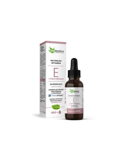 Витамин Е на капки 135 мг х 30 мл EkaMedica | Vitamin E Liquid