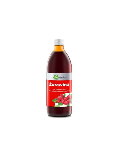 Червена боровинка сироп х 500 мл EkaMedica | Cranberry syrup