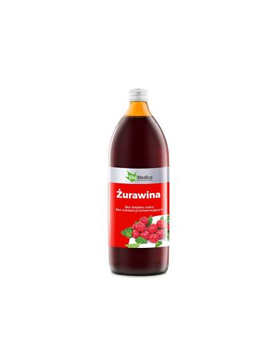 Червена боровинка сироп х 1 литър EkaMedica | Cranberry syrup