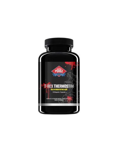 T-REX Натурална фет бърнър формула х 120 капсули Vitabay | ThermoStim (HCA Hydroxycitric acid) Amando Perez